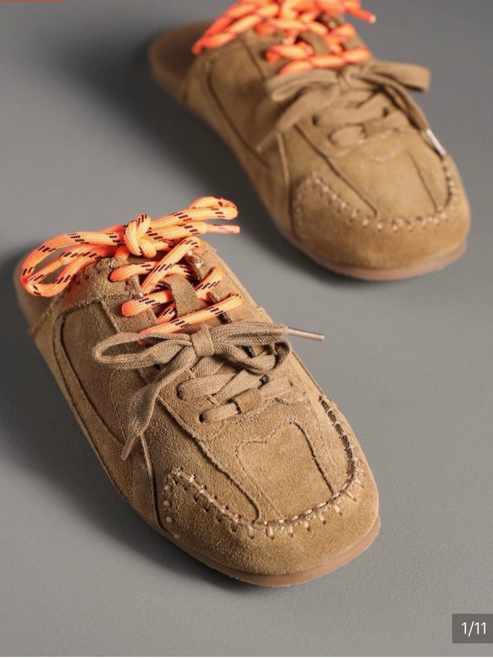 Anthropologie Matisse Devyn Suede Sneaker Mules
